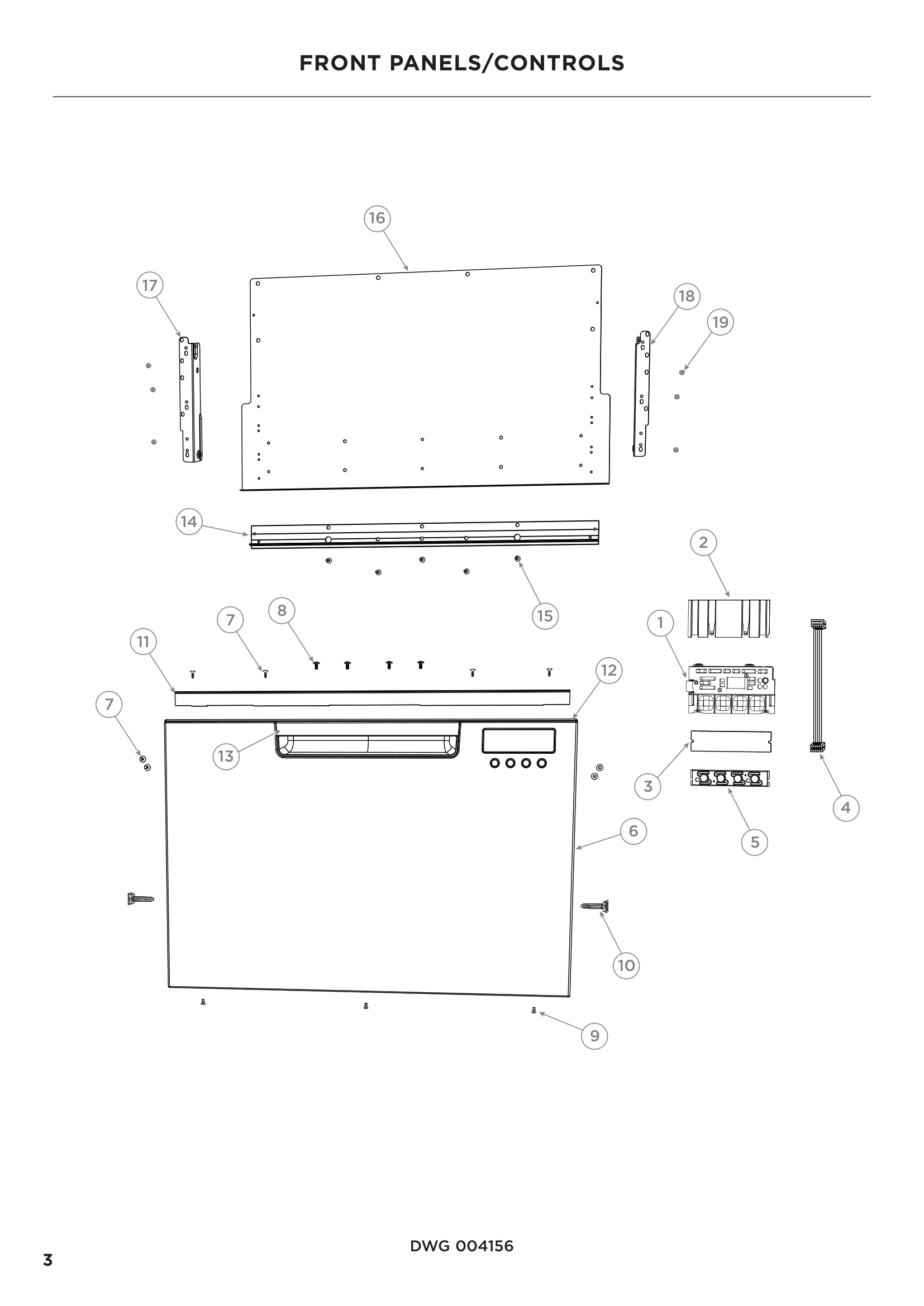 FRONT PANELS/CONTROLS