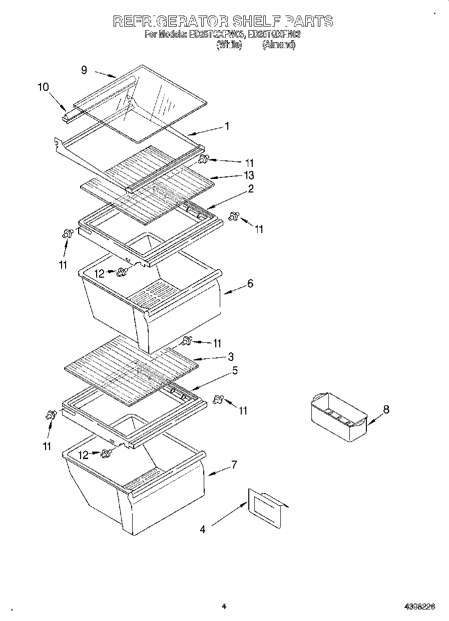 03 - REFRIGERATOR SHELF