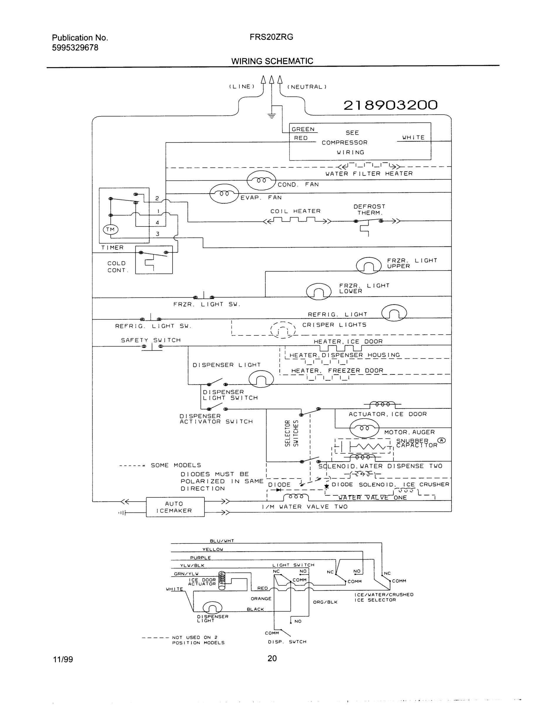 20 - WIRING SCHEMATIC