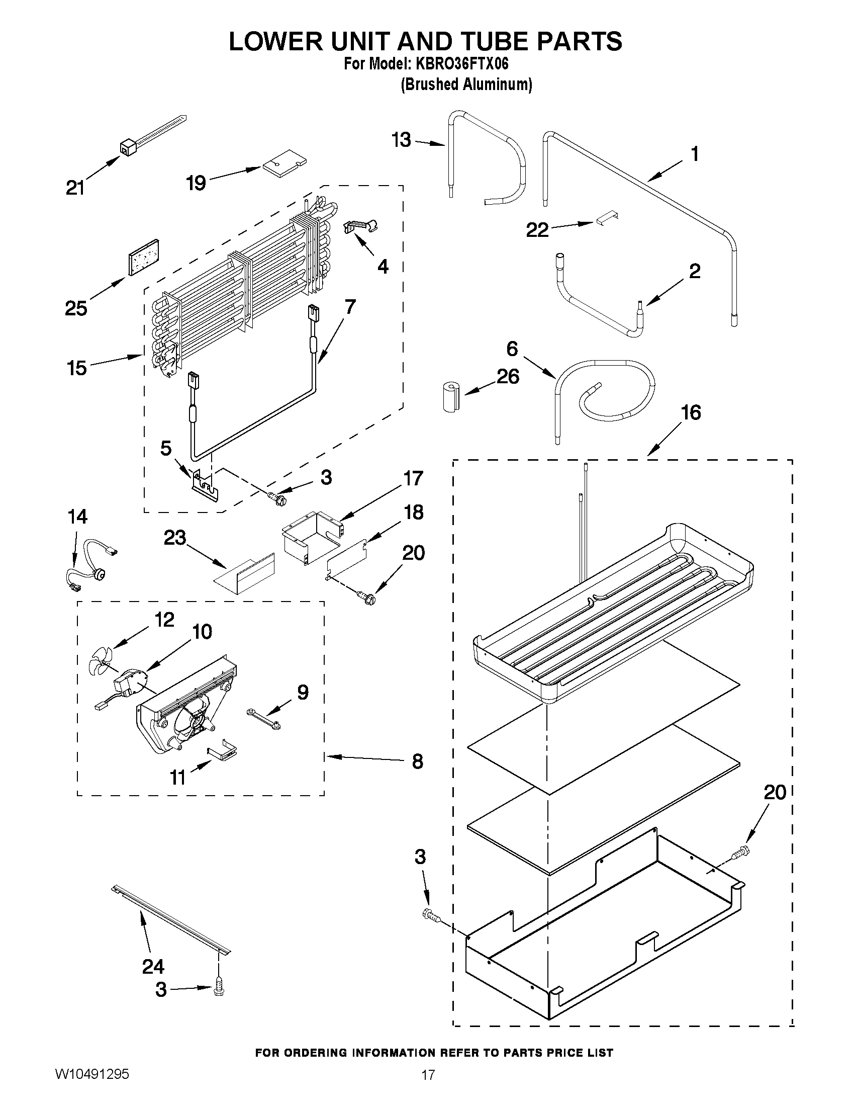 10 - LOWER UNIT AND TUBE PARTS