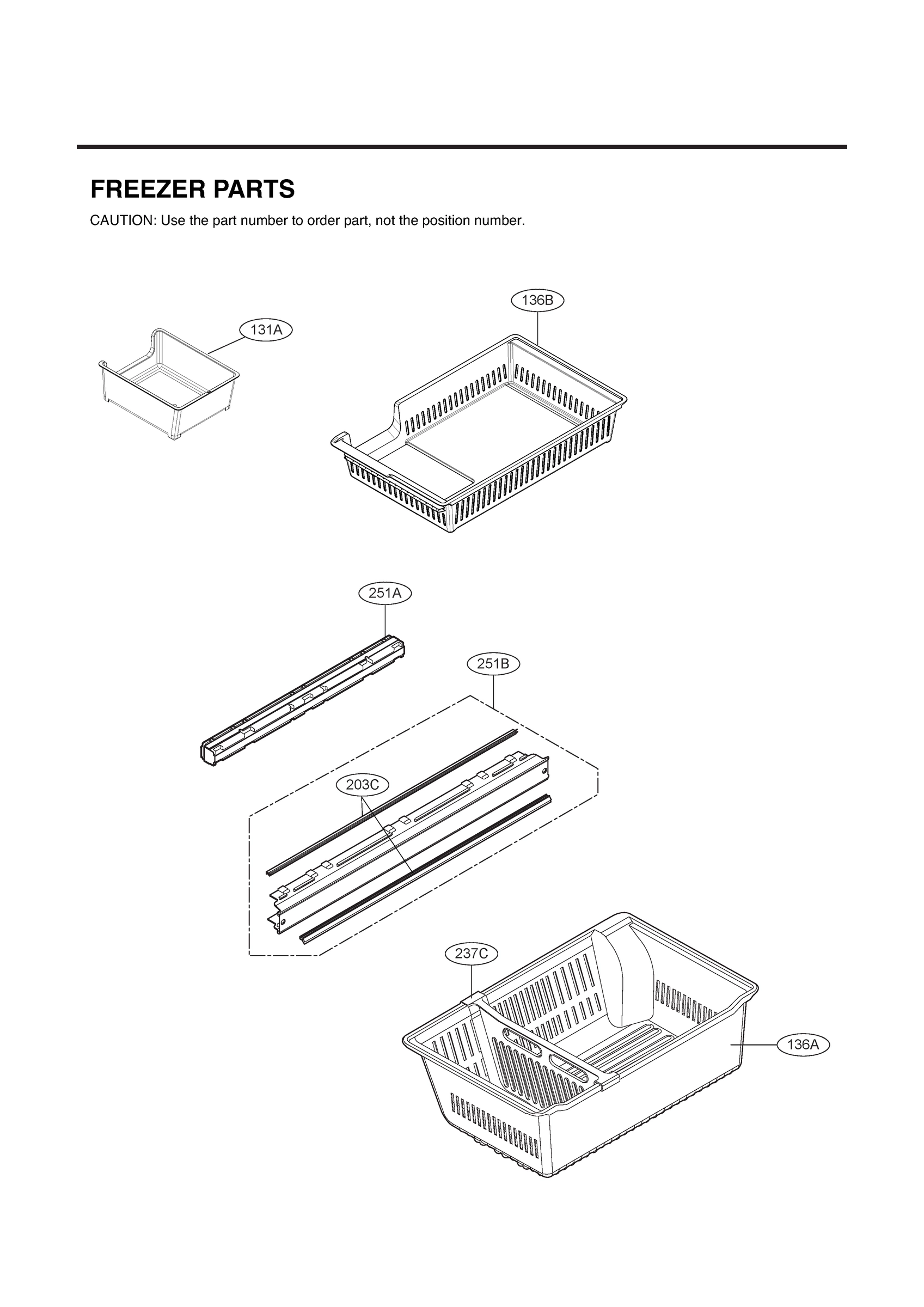 FREEZER PARTS