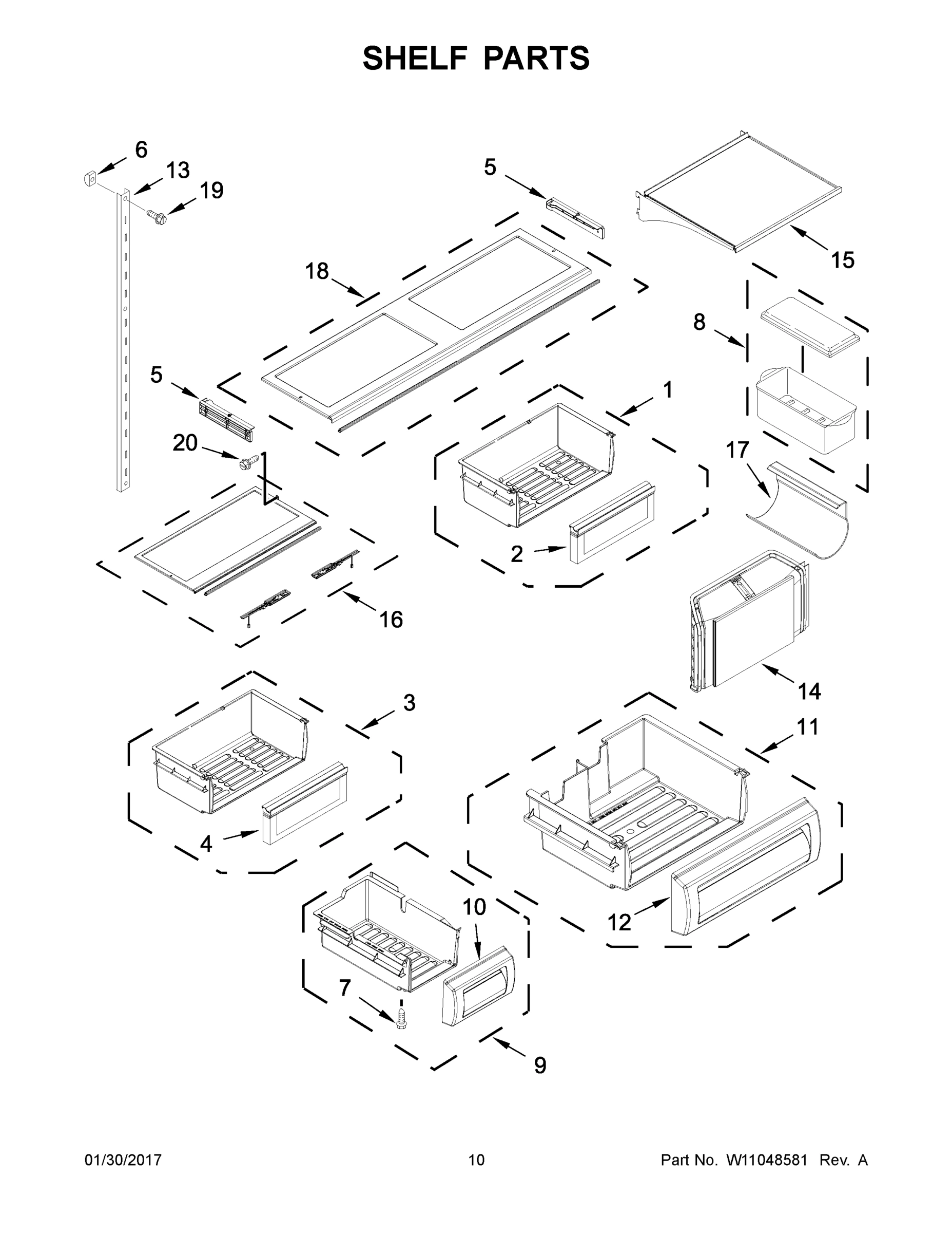 06 - SHELF PARTS