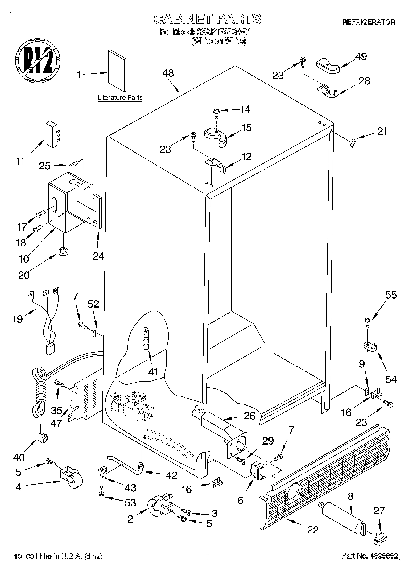 01 - CABINET, LITERATURE
