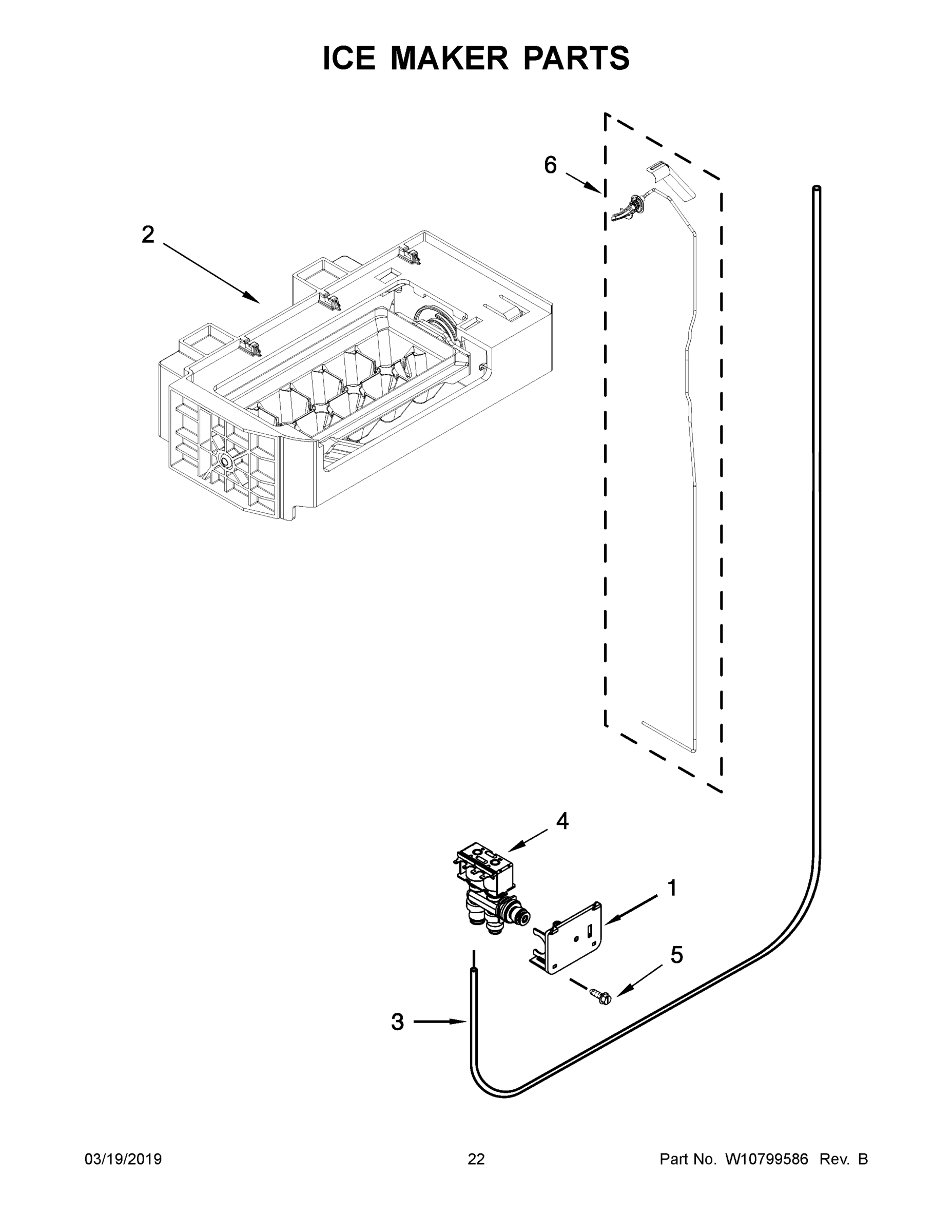 12 - ICE MAKER PARTS