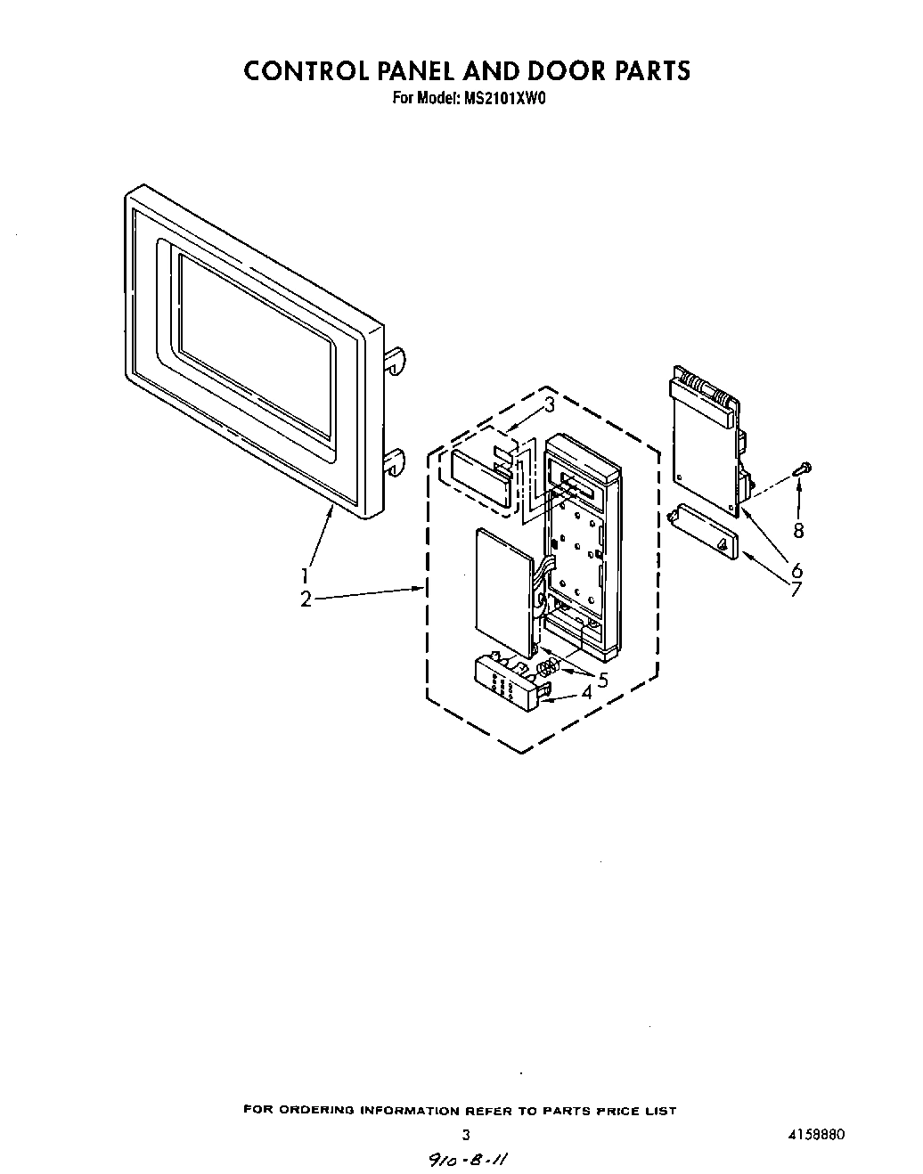 03 - CONTROL PANEL AND DOOR