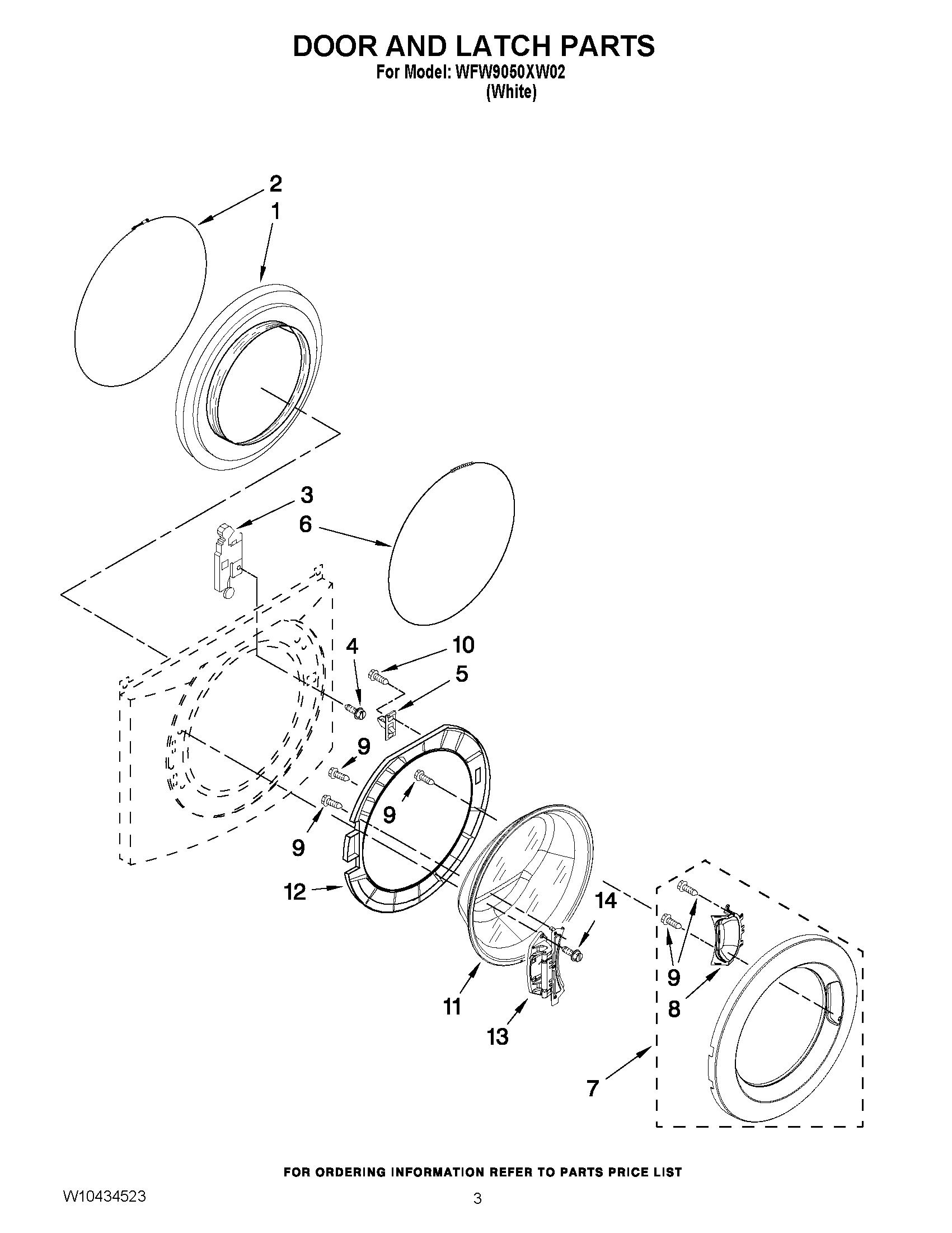 02 - DOOR AND LATCH PARTS