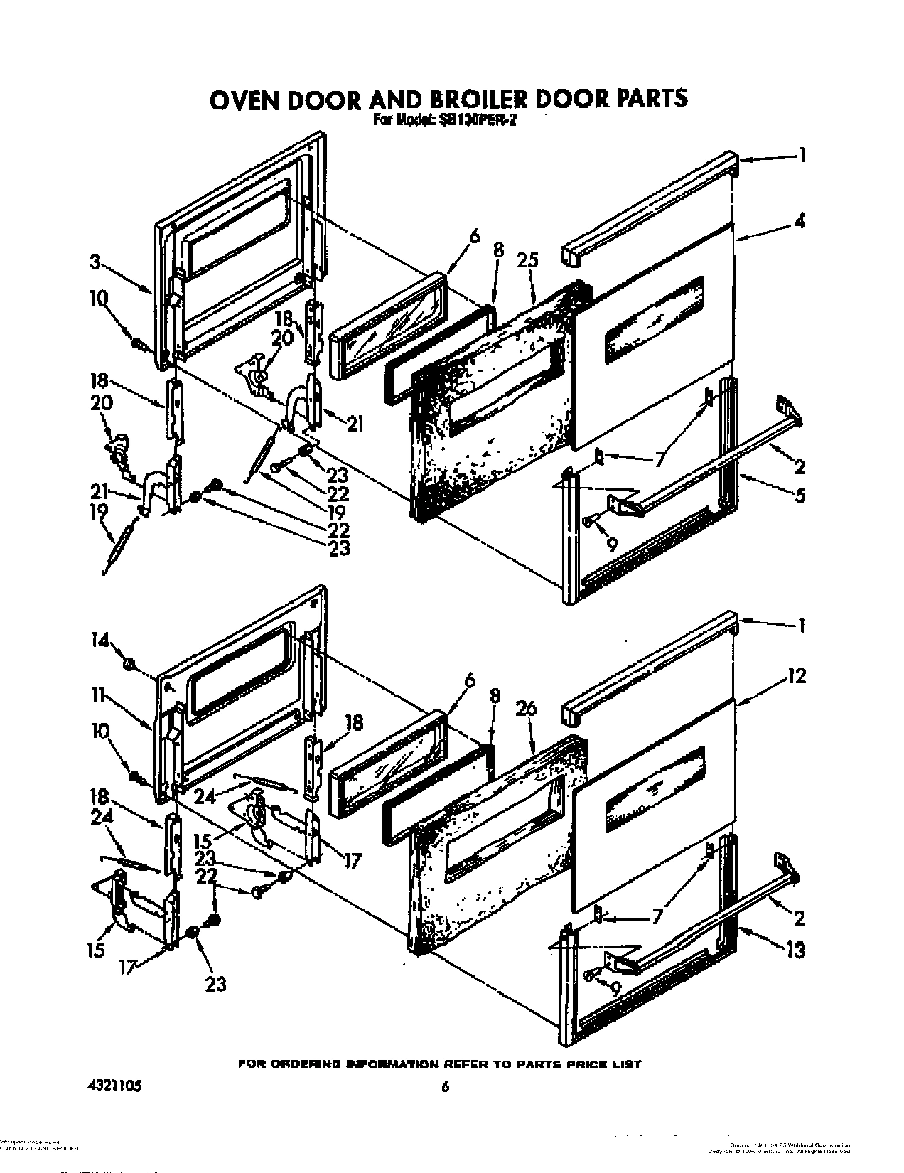 05 - OVEN DOOR AND BROILER, LIT/OPTIONAL