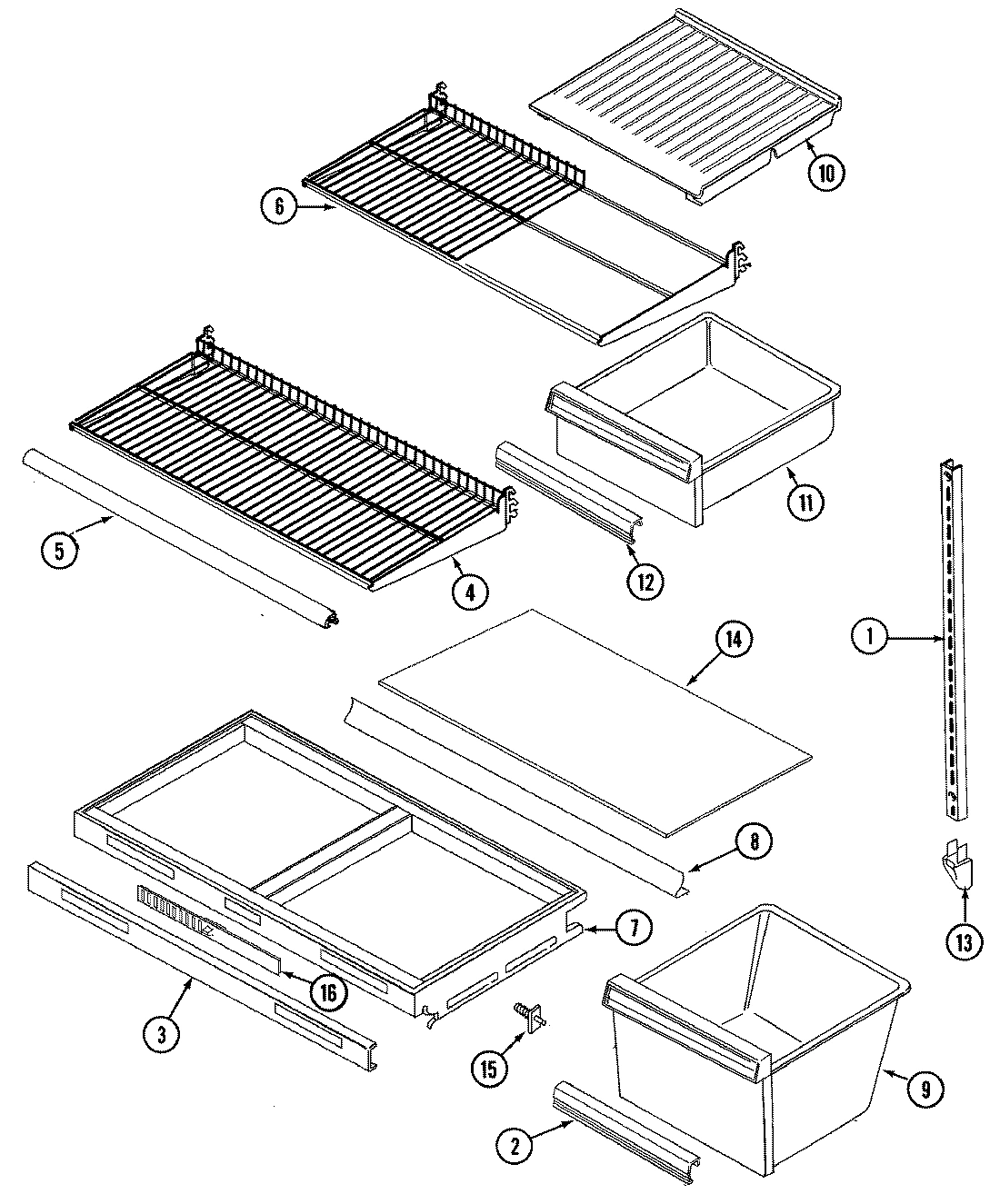 08 - SHELVES & ACCESSORIES