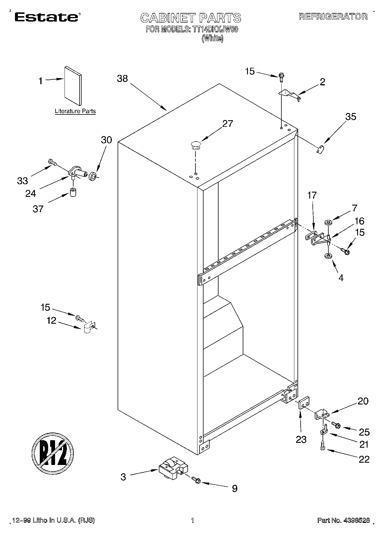 01 - CABINET, LITERATURE