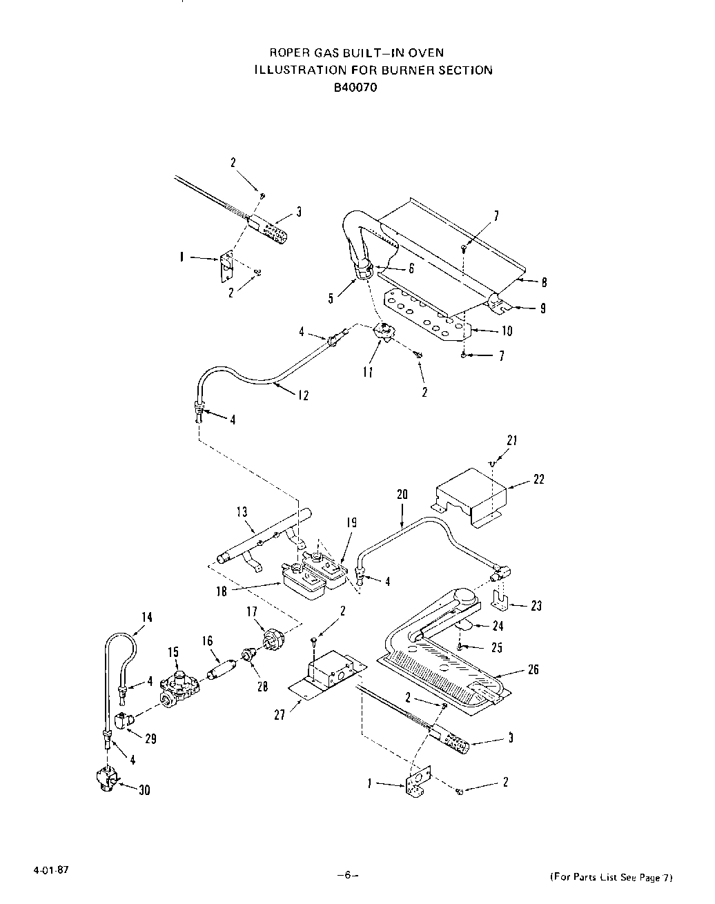 05 - BURNER SECTION
