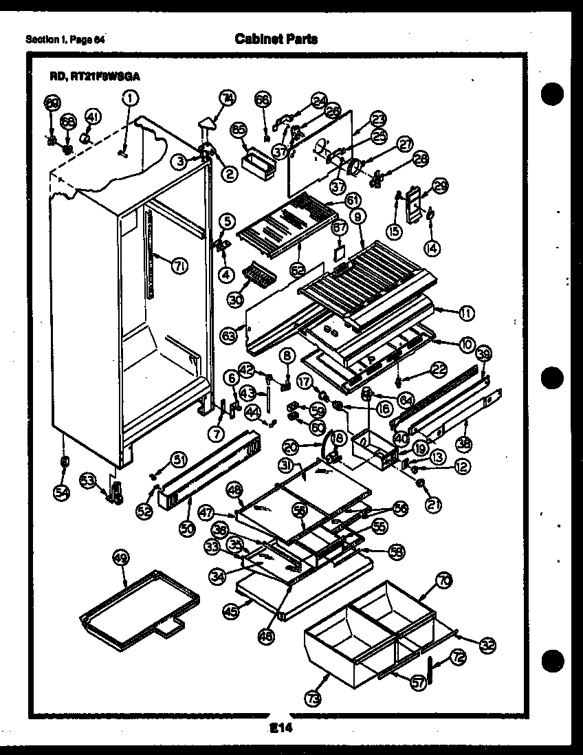 32 - CABINET PARTS