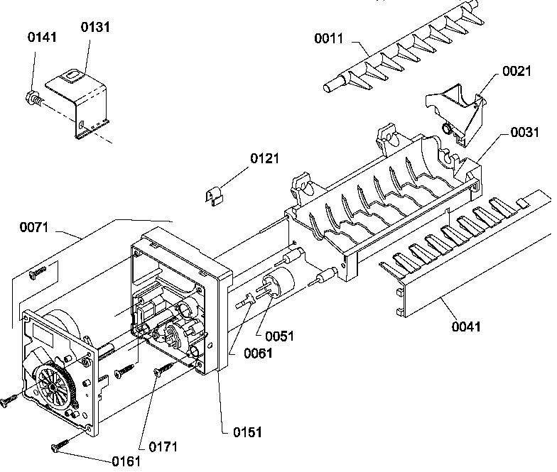 06 - ICE MAKER ASSY & PARTS