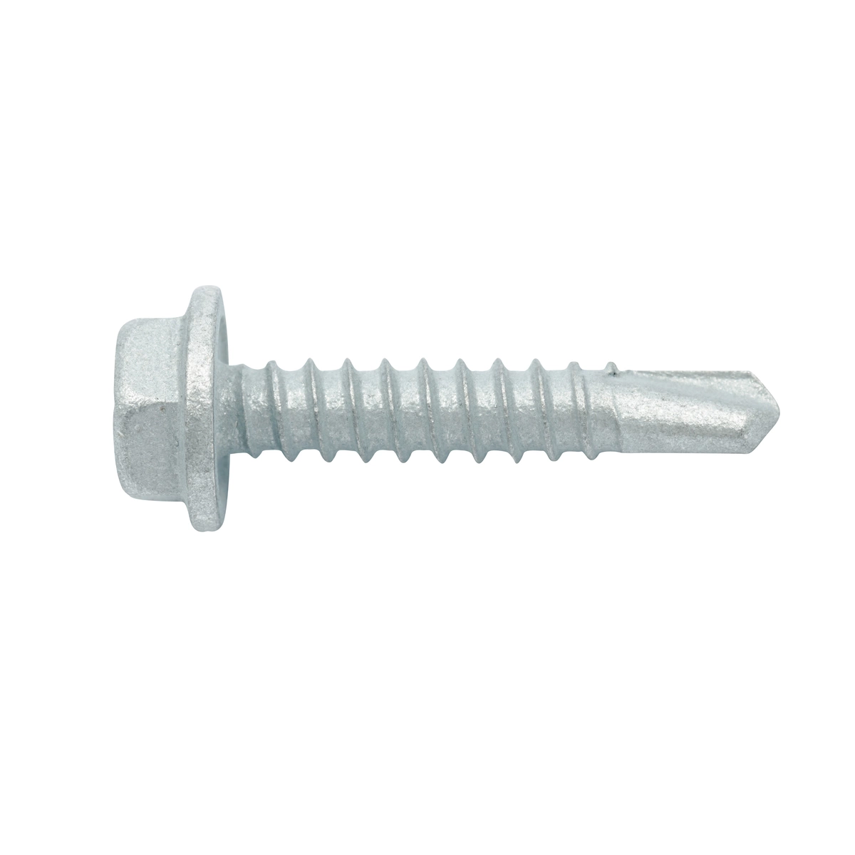 ZENITH® 10G x 25mm Class 3 Galvanised, Self Drilling, External Hex Drive, Metal Screws – External Use – 20 Pack