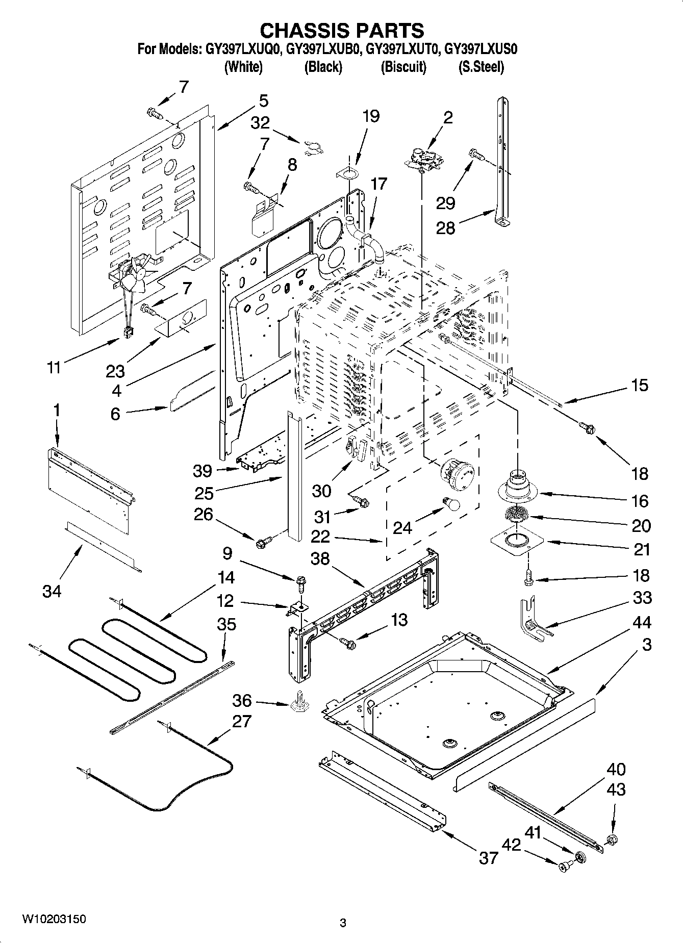 03 - CHASSIS PARTS