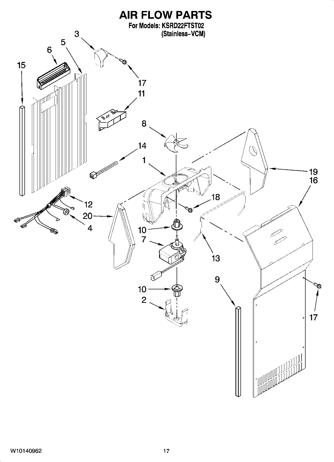 10 - AIR FLOW PARTS