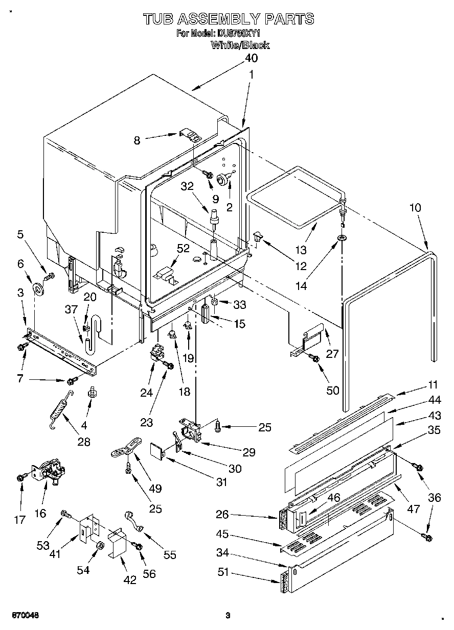 03 - TUB ASSEMBLY