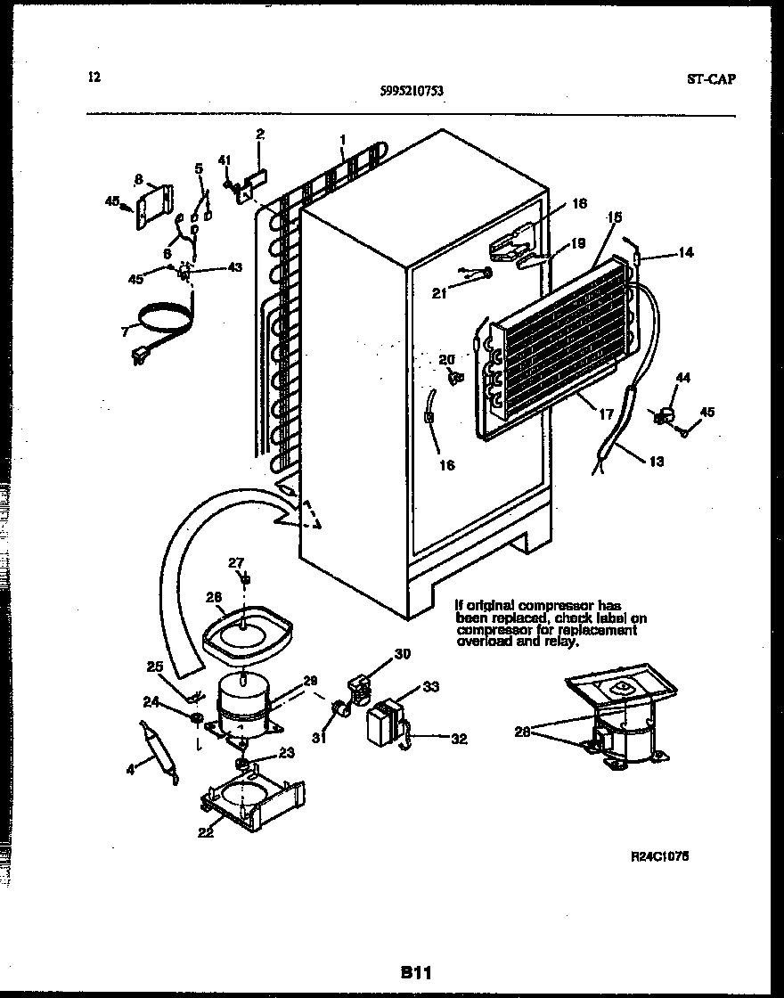 07 - SYSTEM AND AUTOMATIC DEFROST PARTS