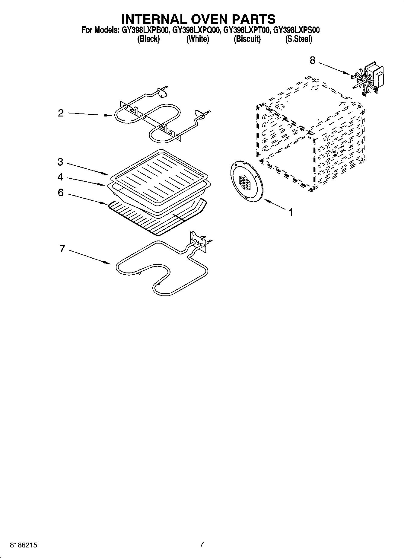 05 - INTERNAL OVEN PARTS