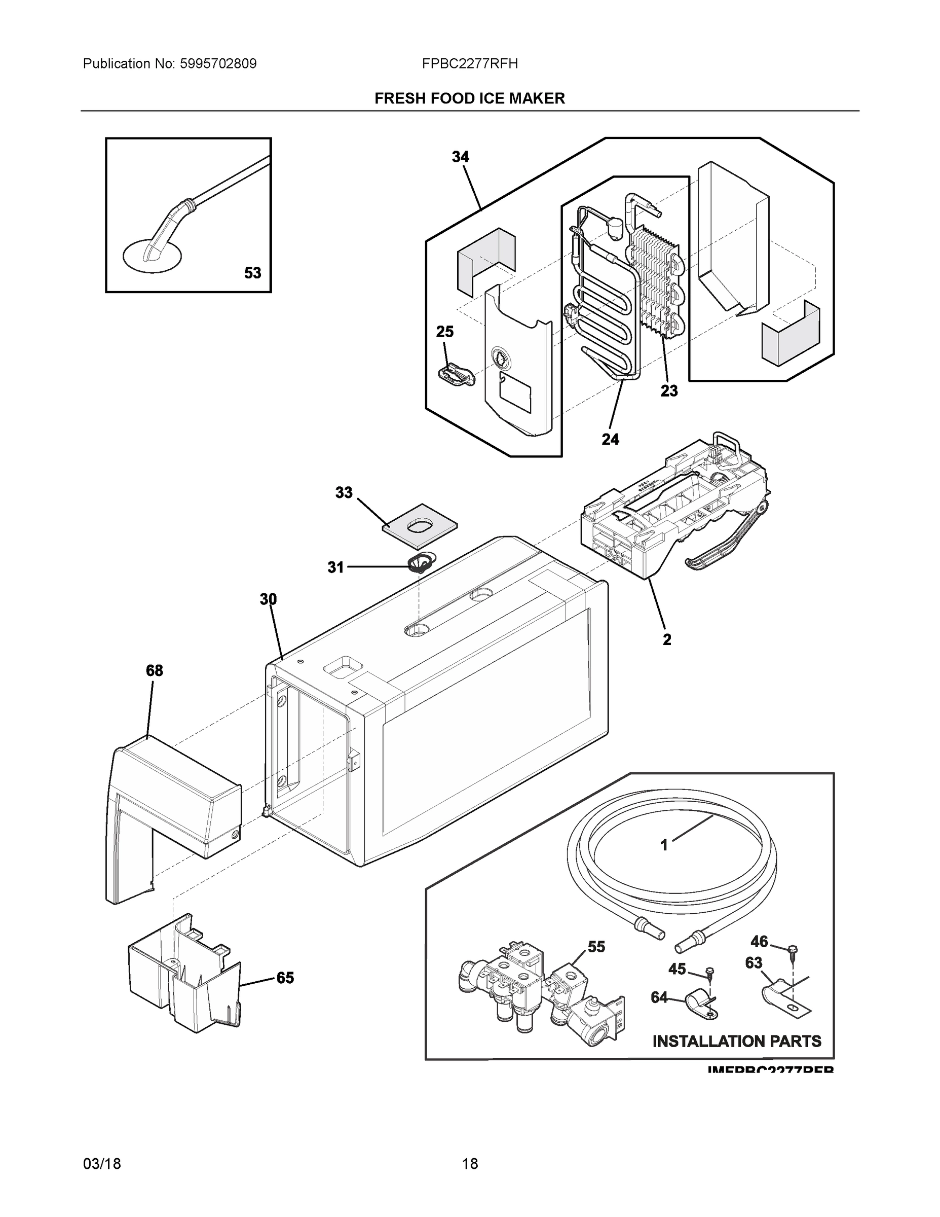 09 - FRESH FOOD ICE MAKER