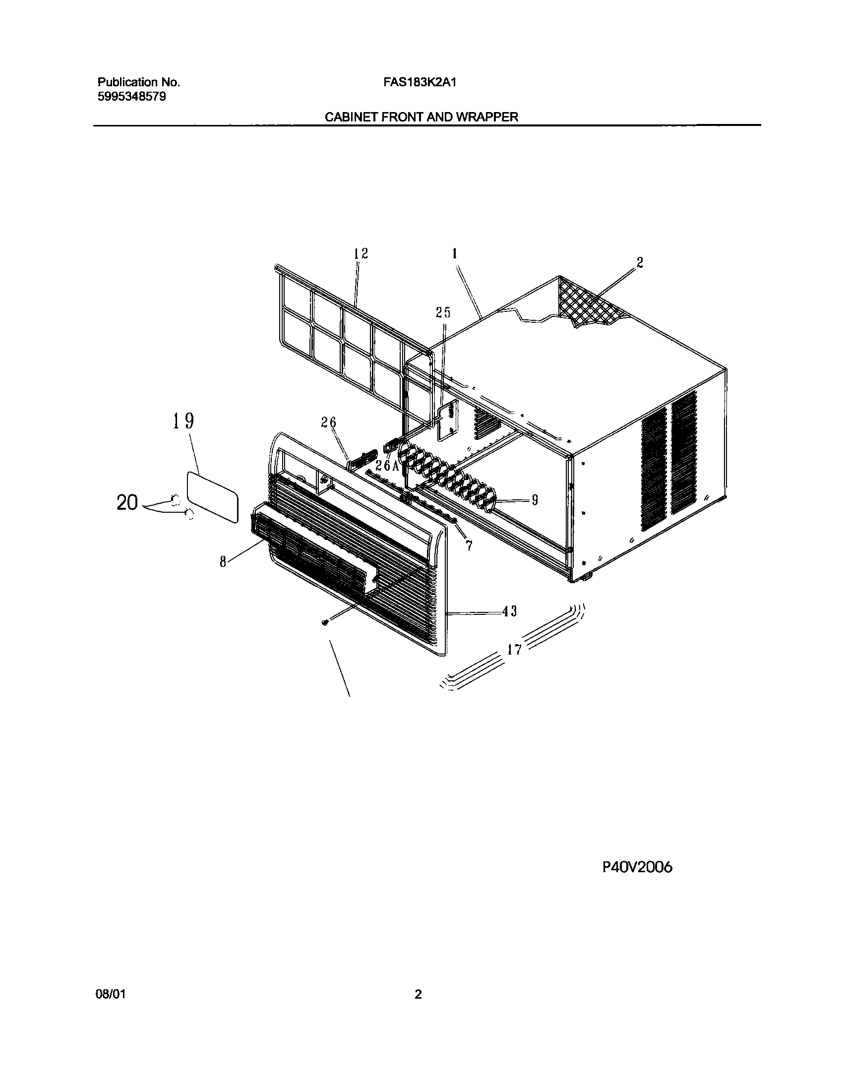 03 - CABINET FRONT AND WRAPPER