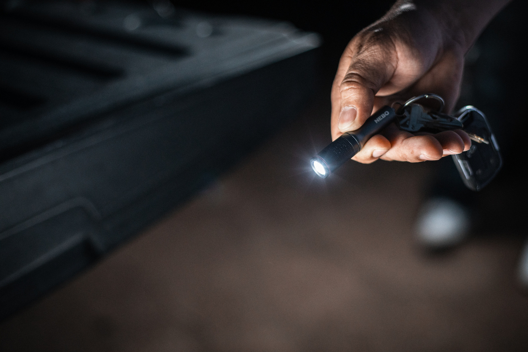 Columbo Keychain סוללה