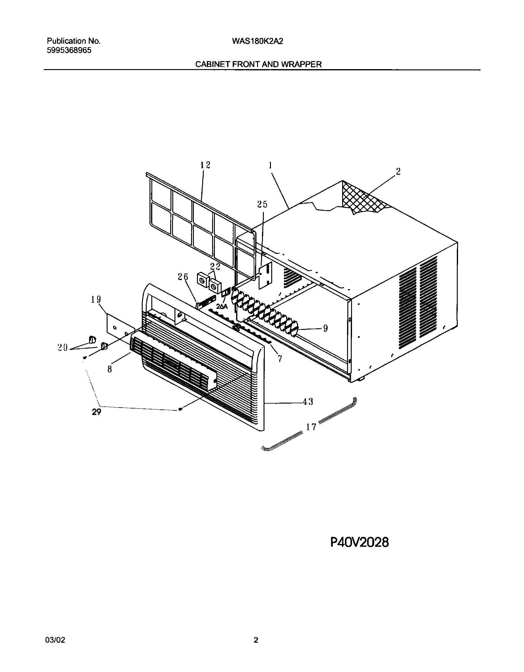 03 - CABINET FRONT AND WRAPPER