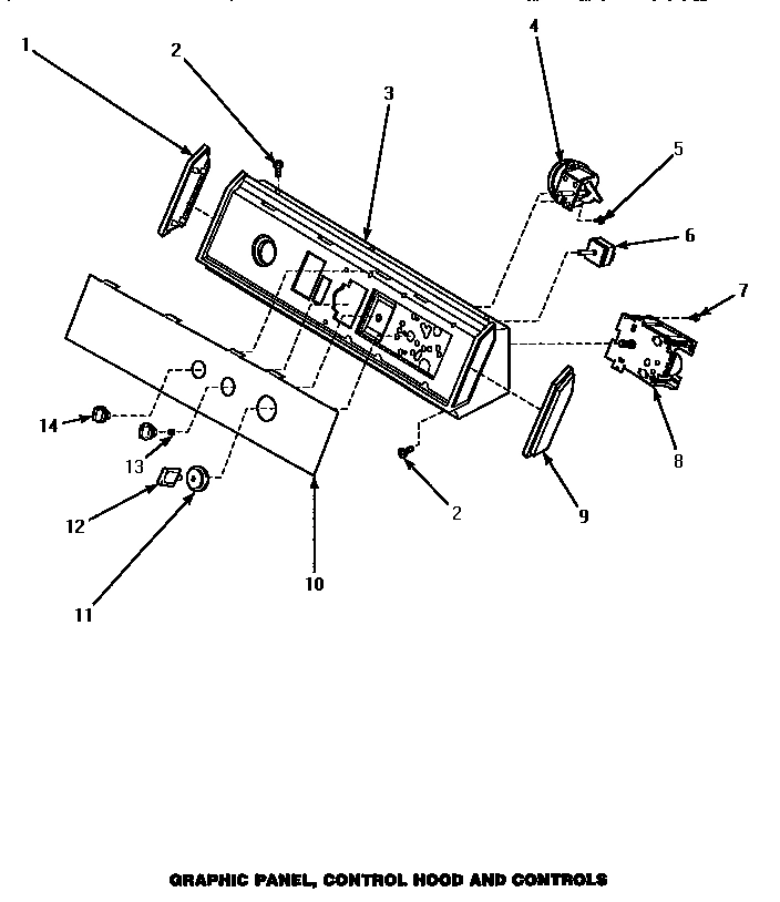 08 - GRAPHIC PANEL, CONTROL HOOD & CONTROLS