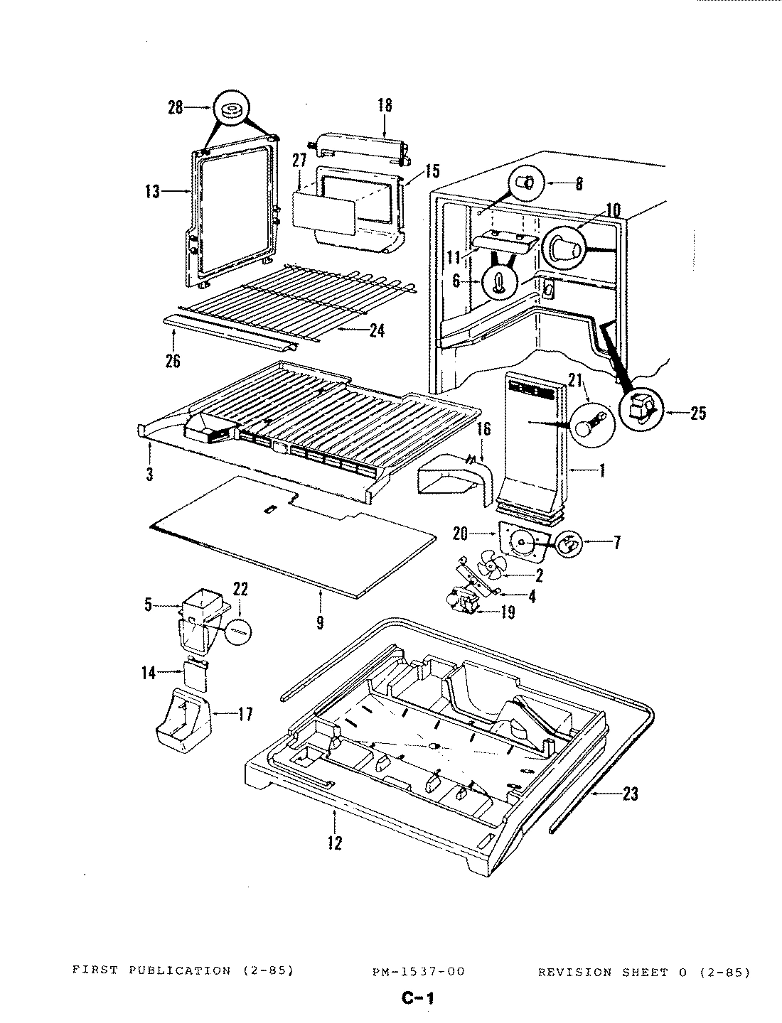 01 - FREEZER COMPARTMENT