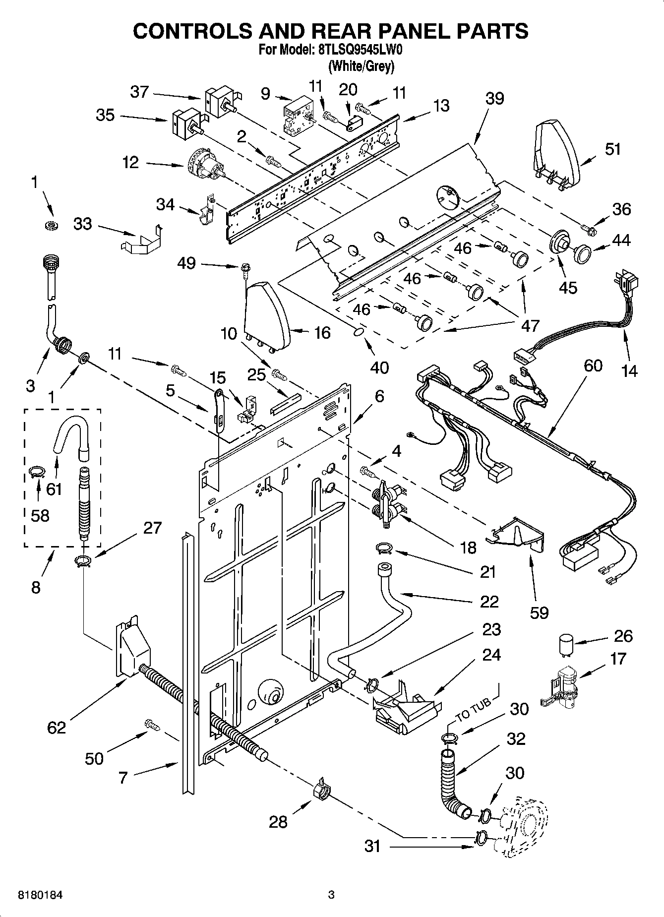02 - CONTROLS AND REAR PANEL PARTS