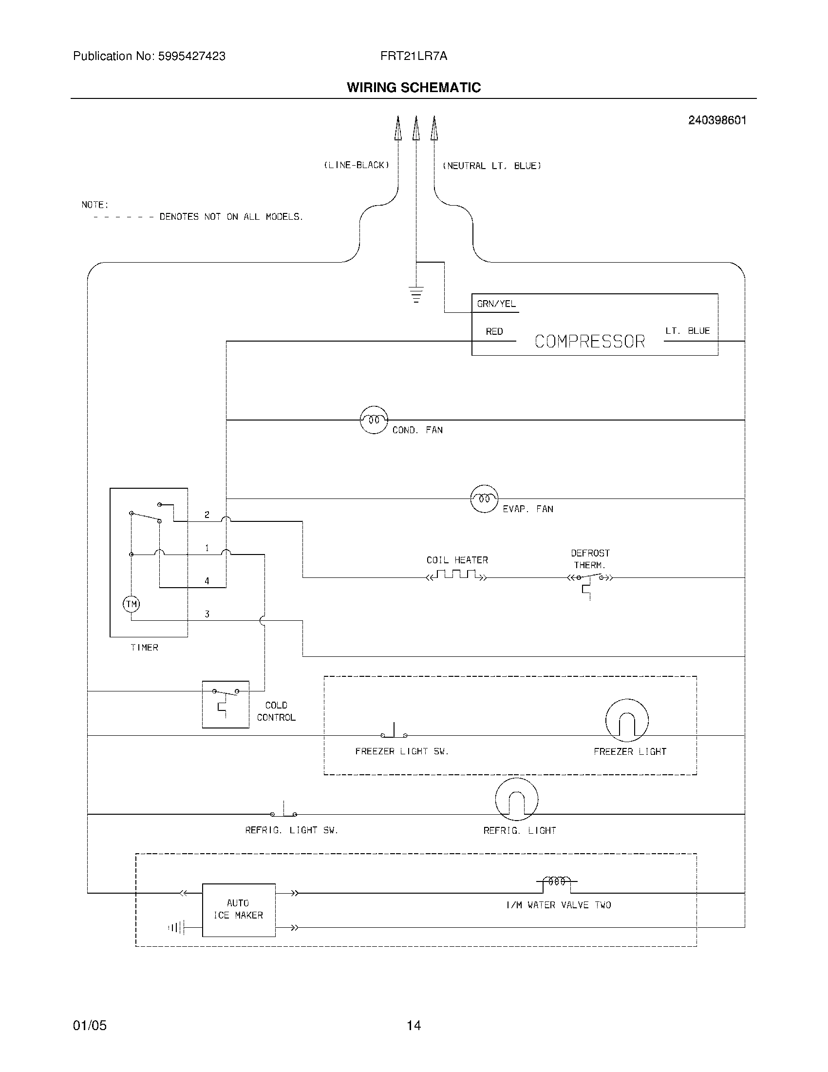 14 - WIRING SCHEMATIC