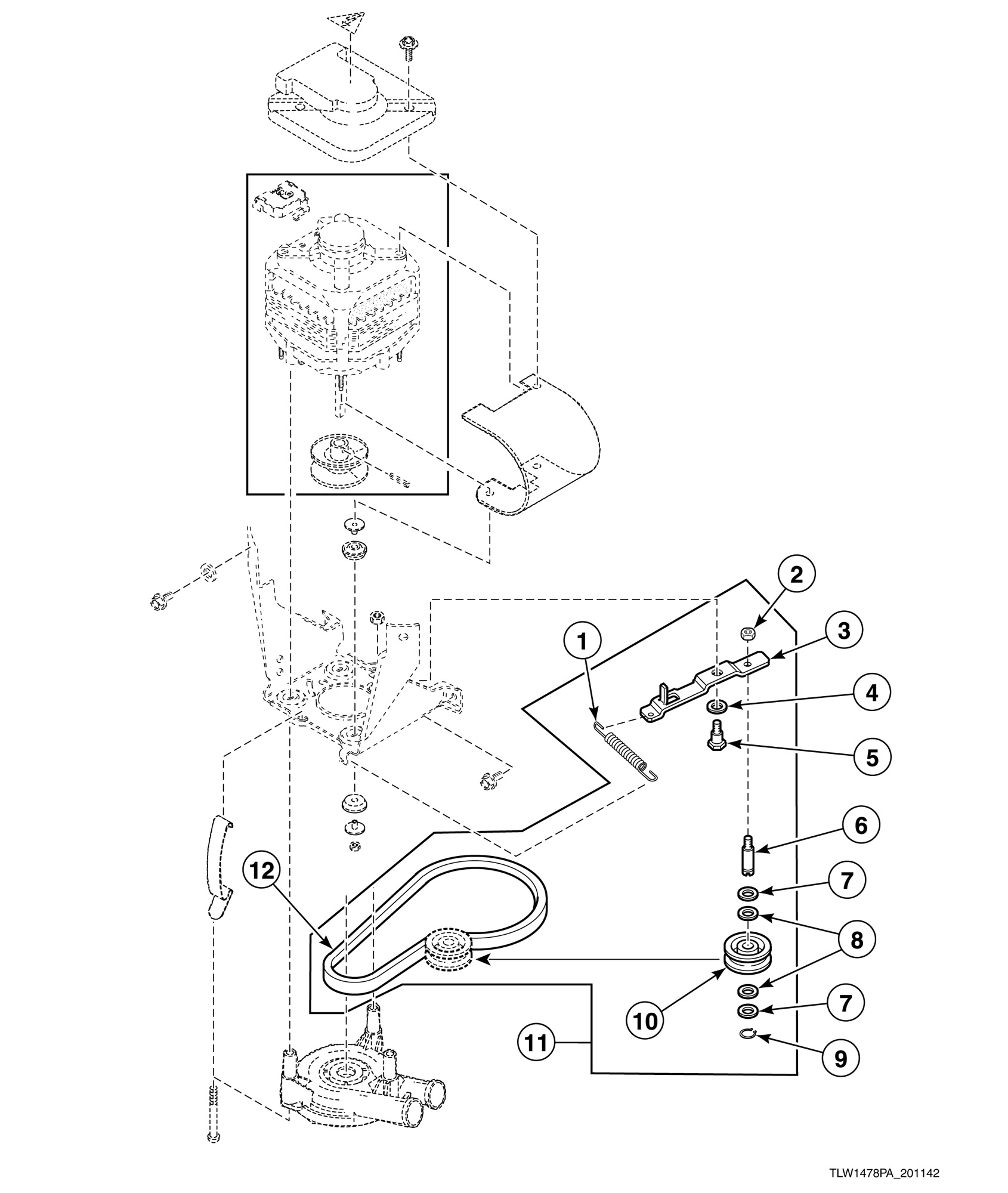 Idler Lever and Belt Kit