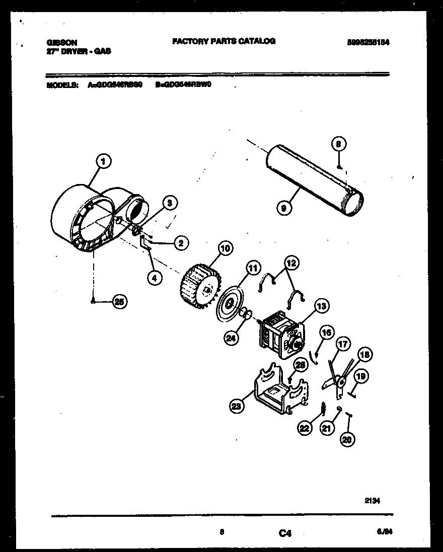 05 - BLOWER AND DRIVE PARTS