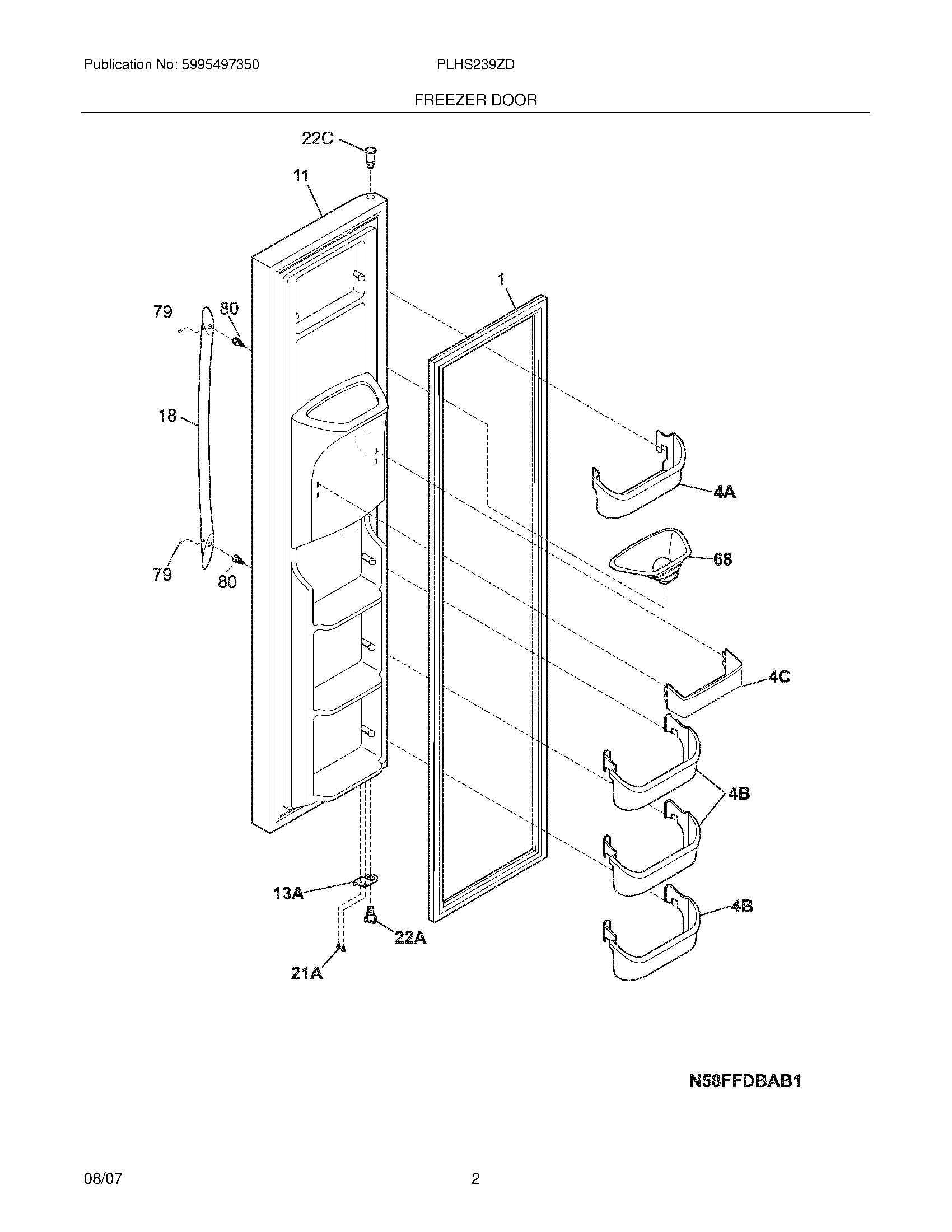 03 - FREEZER DOOR