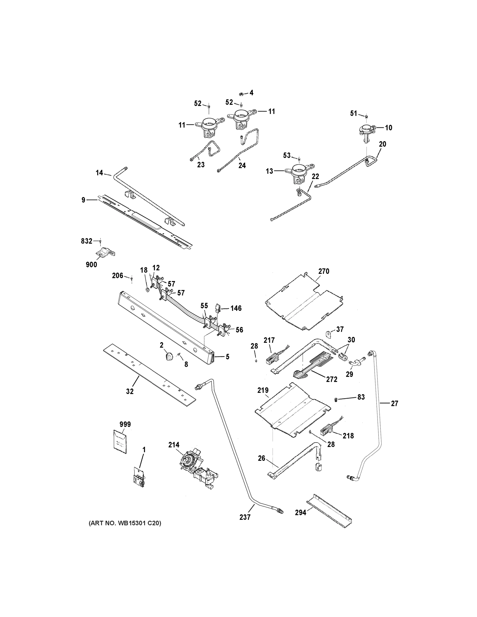 GAS & BURNER PARTS
