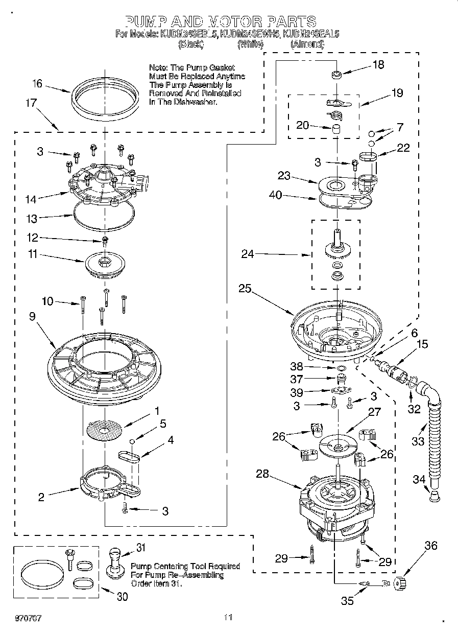 09 - PUMP AND MOTOR