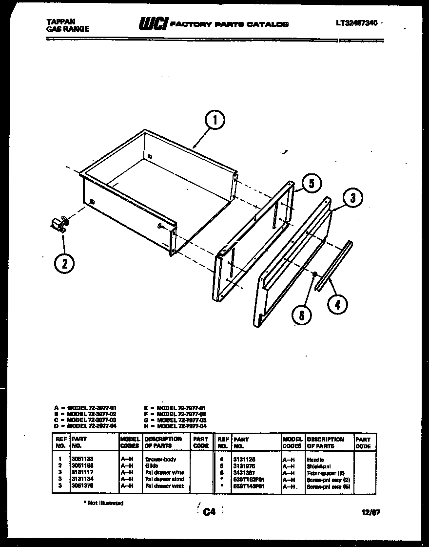 04 - DRAWER PARTS