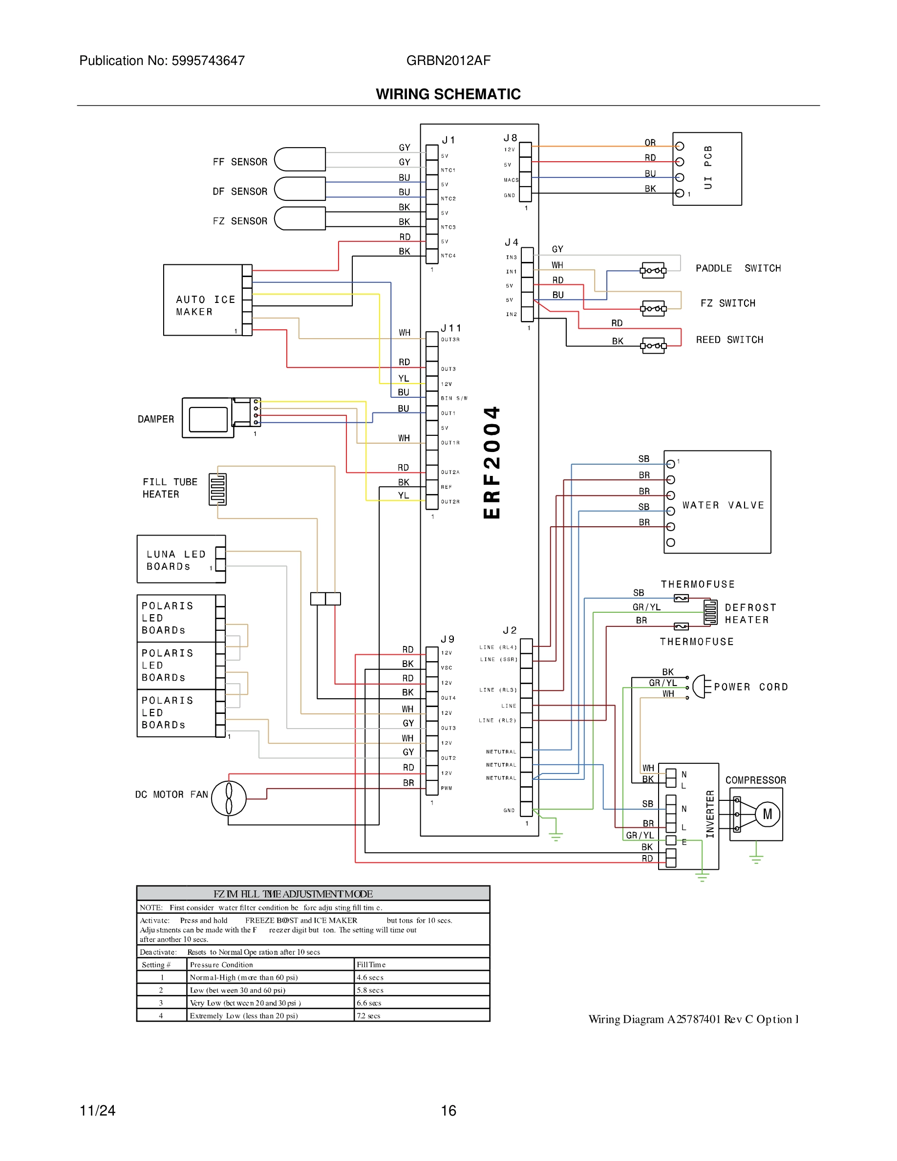 16 - WIRING SCHEMATIC