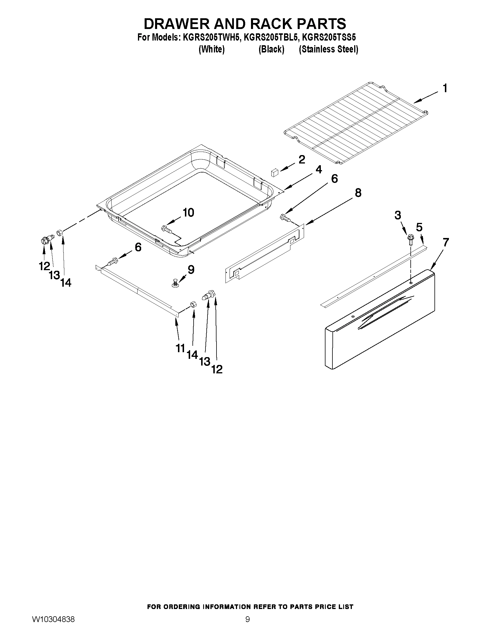 06 - DRAWER AND RACK PARTS