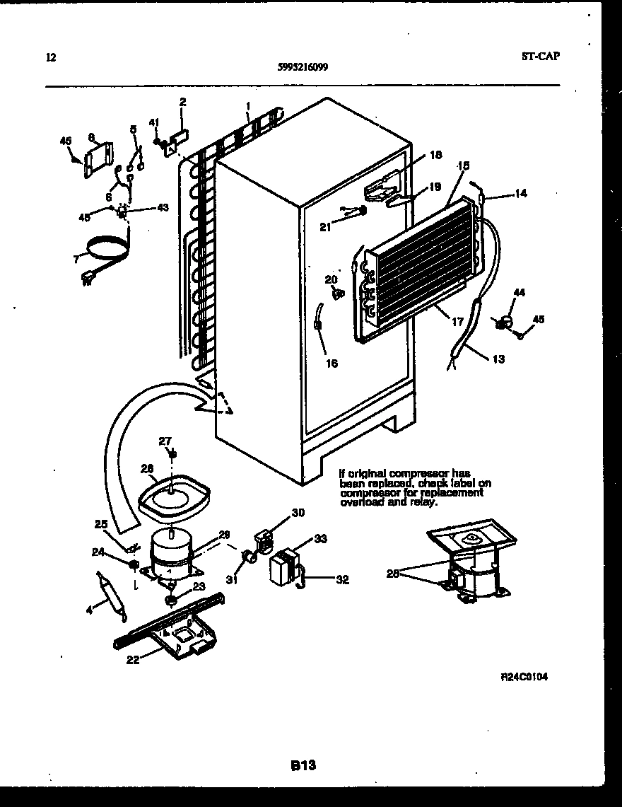 07 - SYSTEM AND AUTOMATIC DEFROST PARTS