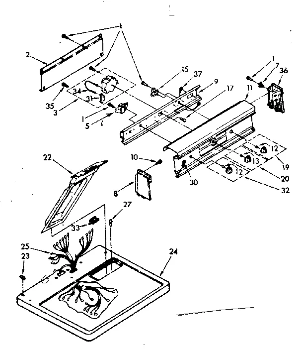 TOP AND CONSOLE PARTS