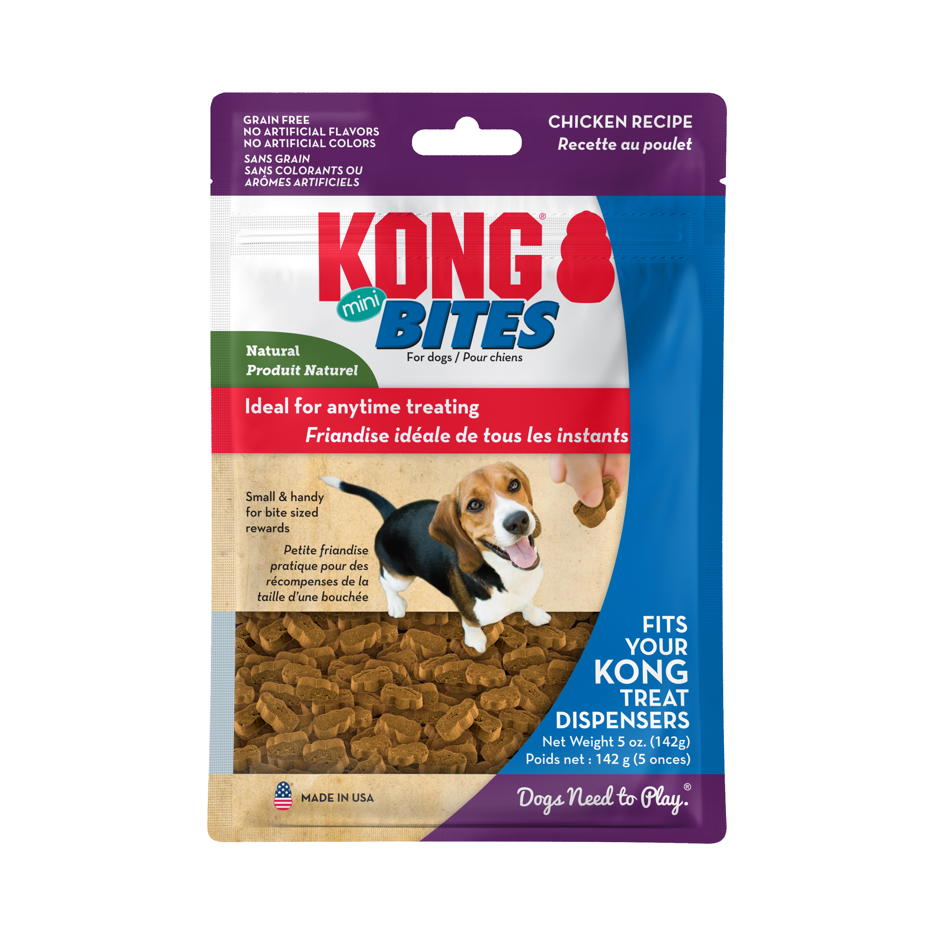 Bites Mini Chicken onpack produktbillede