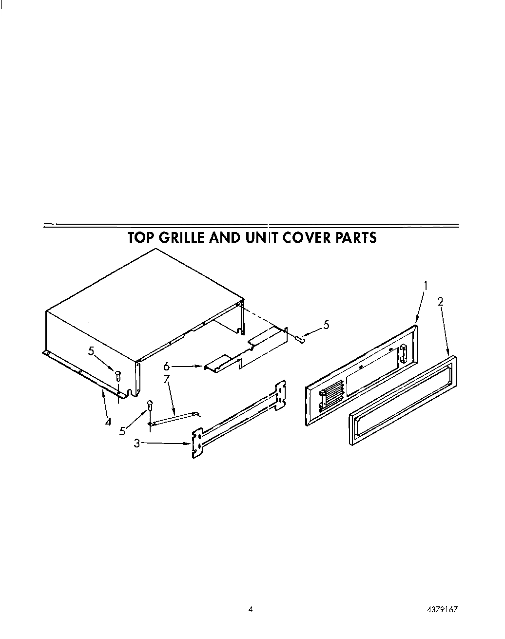 03 - TOP GRILLE AND UNIT COVER