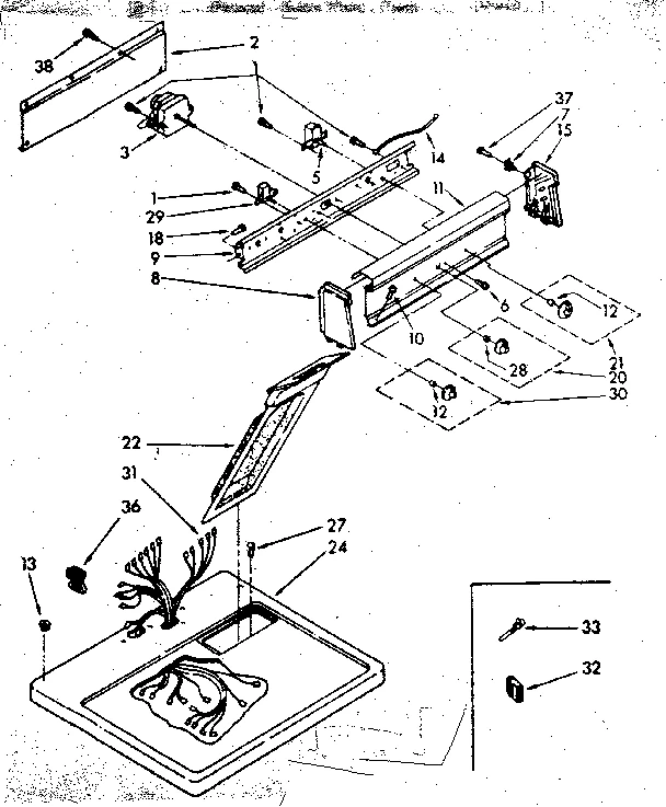 TOP AND CONSOLE PARTS