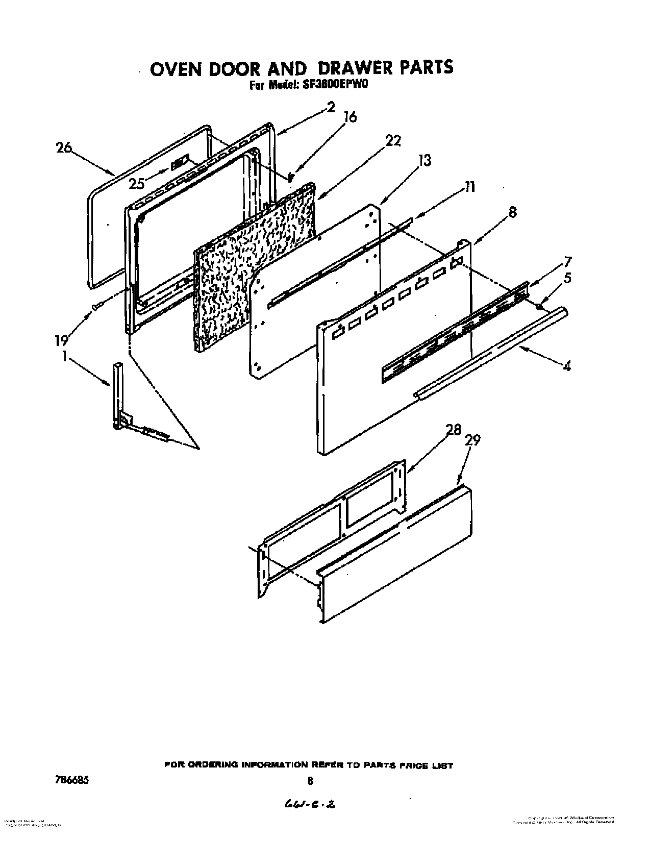 06 - OVEN DOOR AND DRAWER