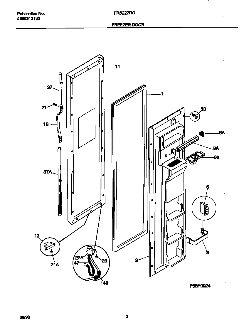 02 - FREEZER DOOR