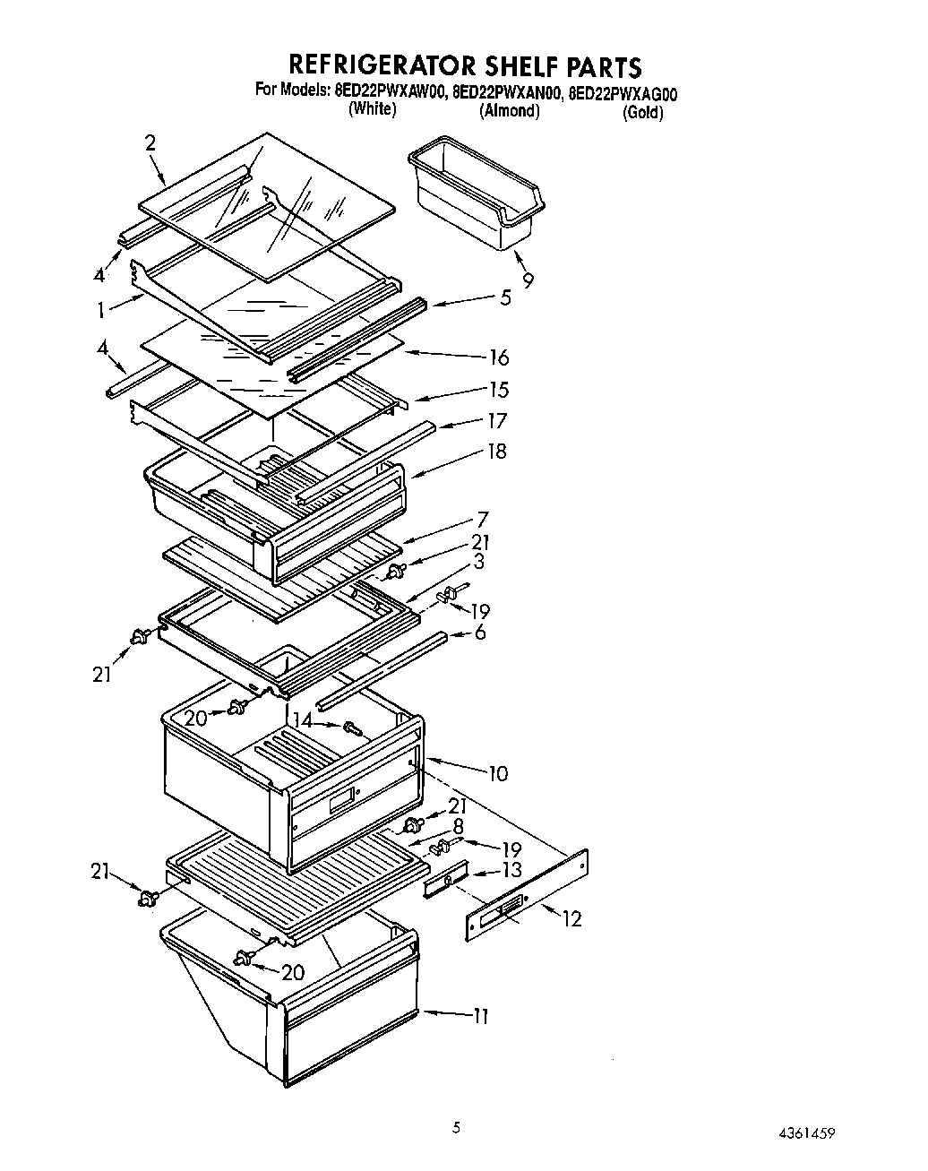 03 - REFRIGERATOR SHELF