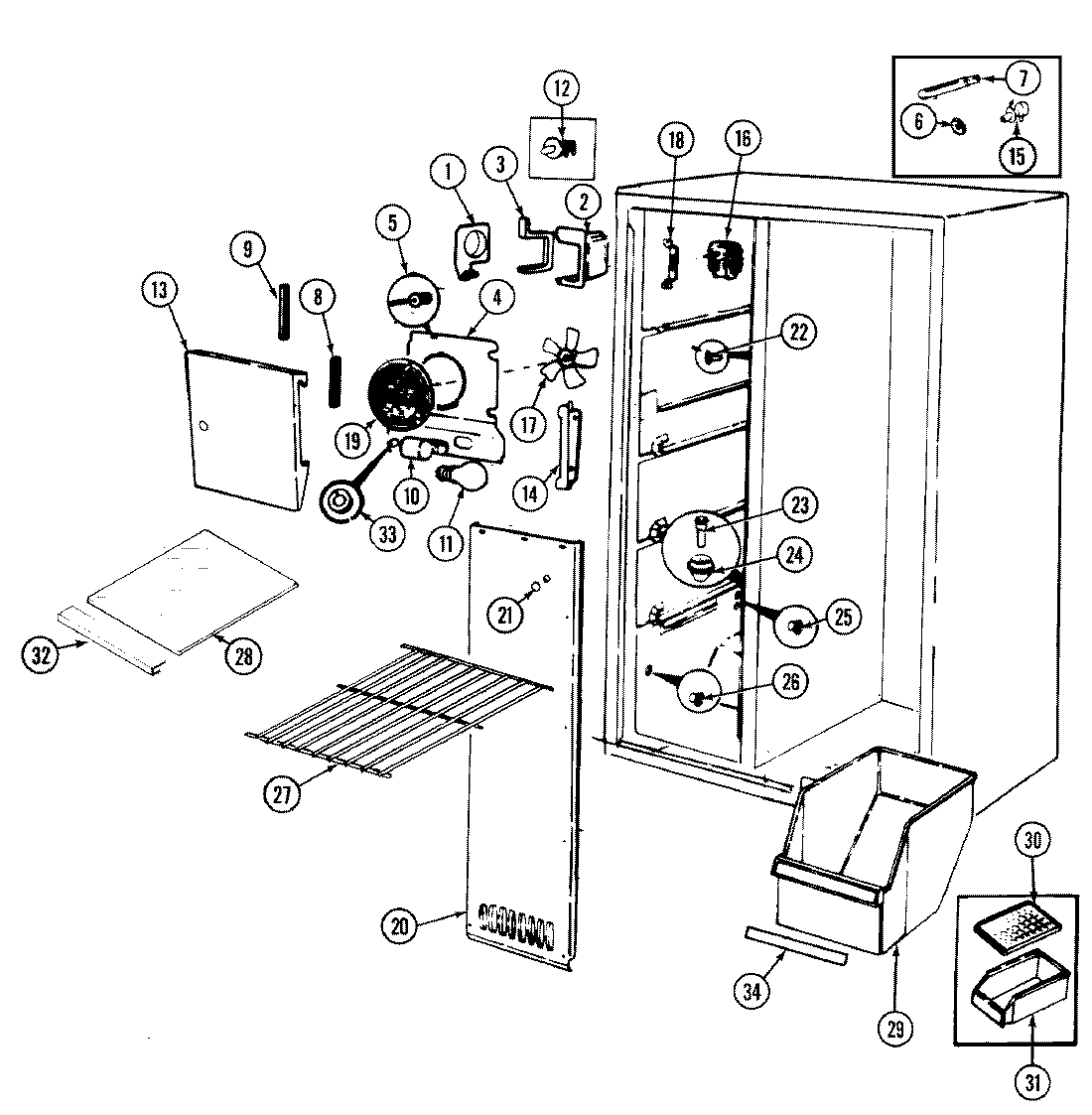01 - FREEZER COMPARTMENT