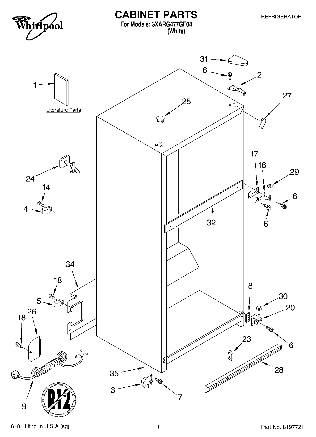 01 - CABINET, LITERATURE