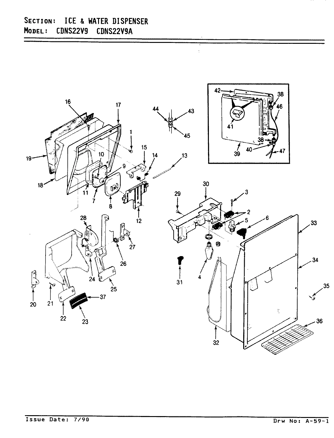 05 - ICE & WATER DISPENSER