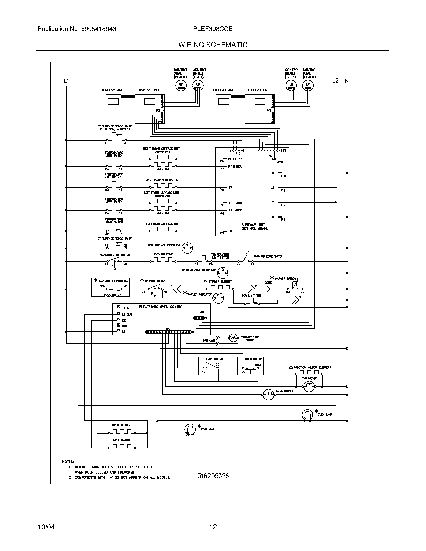 10 - WIRING SCHEMATIC